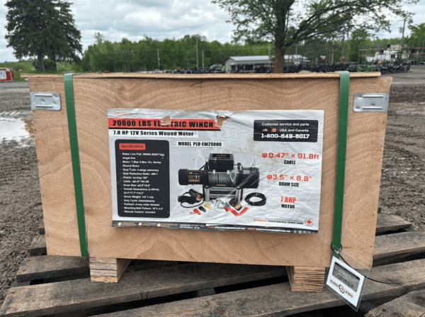 New! 12V Electric Winch 20,000lb