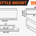 TMG-SBK42 42” Mini Skid Steer Bucket, Toro Style Mount, 5 Cu-Ft Capacity