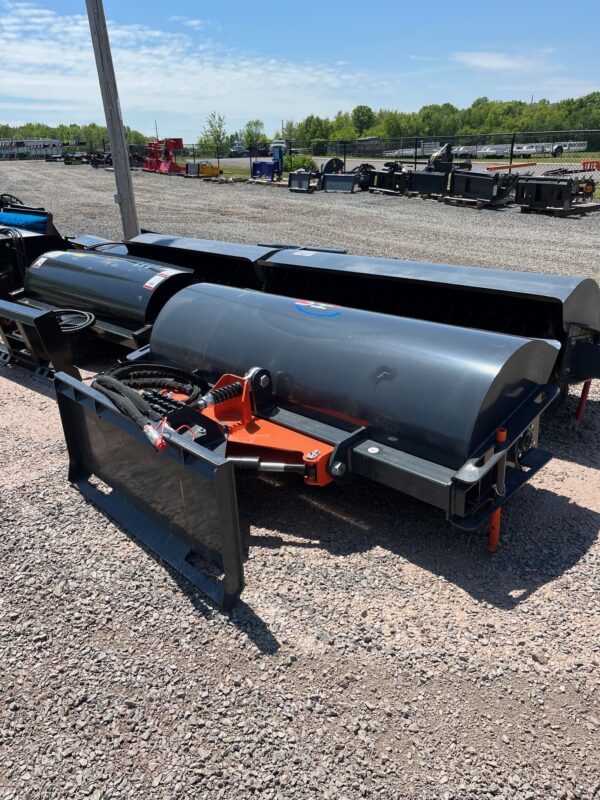 New! 72″ Hydraulic HD Angle Broom w/Poly Bristles - Image 2