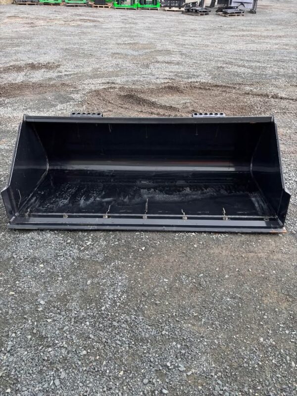 New! HD Skid Steer Material Buckets (72″, 78″, 84″)