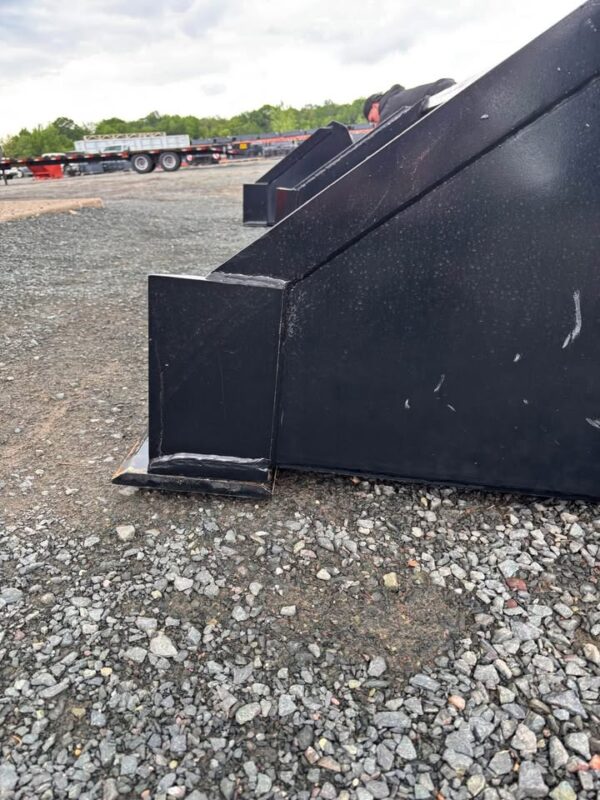 New! HD Skid Steer Material Buckets (72″, 78″, 84″) - Image 2