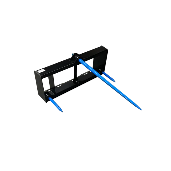 Pro Skid Steer Round Bale Spear with Skid Steer Quick Attach - Image 3