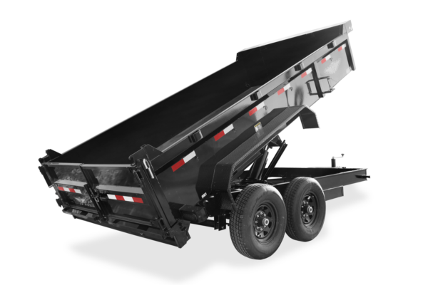 H&H 83×16 Low Pro Industrial Dump Trailer (14K GVWR) - Image 3